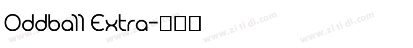 Oddball Extra字体转换